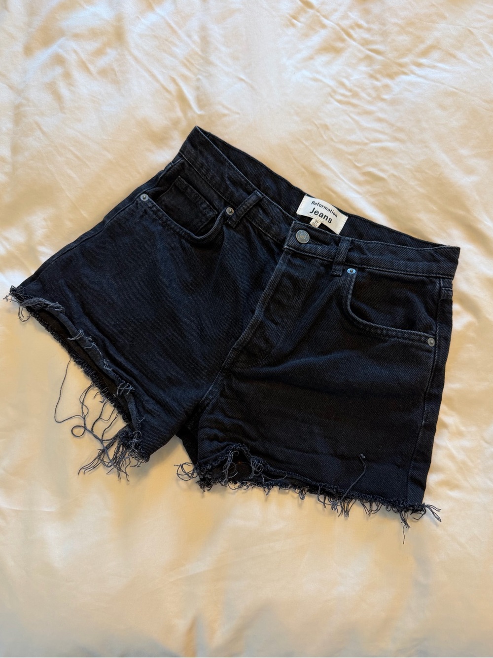 Reformation Charlie High Rise Jean Short, 27
